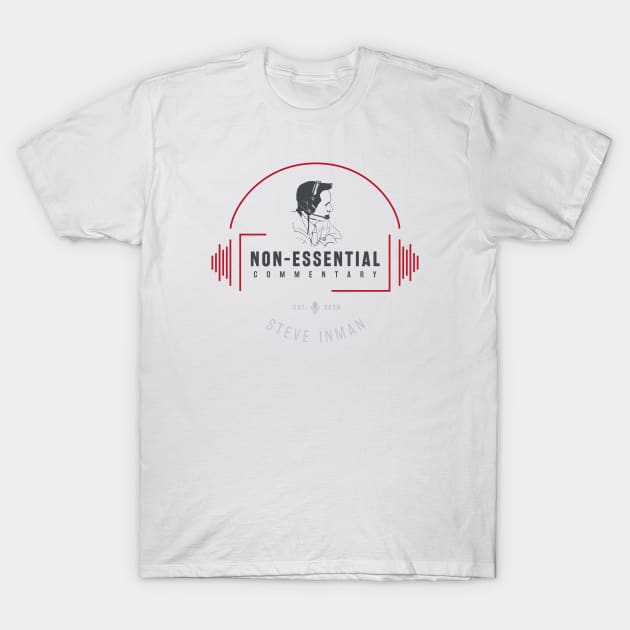 Steve Inman Headphones - Logo T-Shirt by Steve Inman 